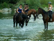 riding holiday and trekking in Tuscany Italy