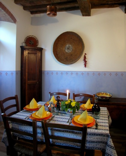 bed and breakfast farmhouse holiday in Tuscany Italy