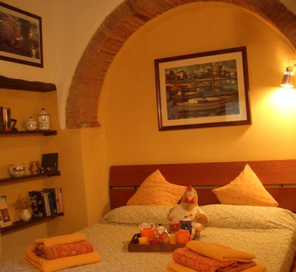 bed and breakfast farmhouse holiday in Tuscany Italy